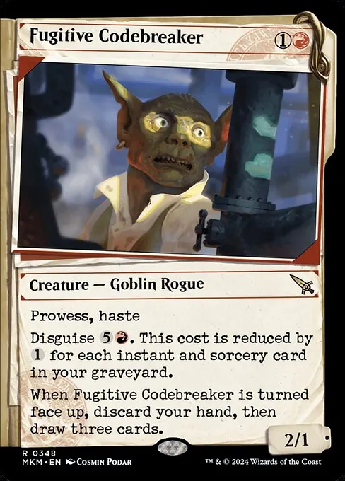 Fugitive Codebreaker 348/286