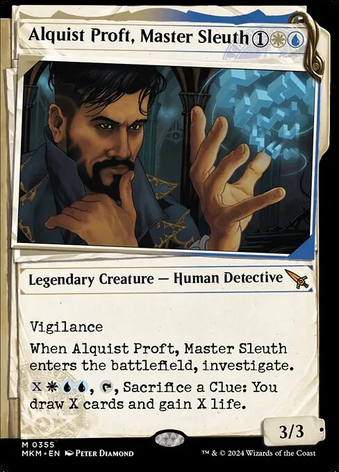 Alquist Proft, Master Sleuth 355/286