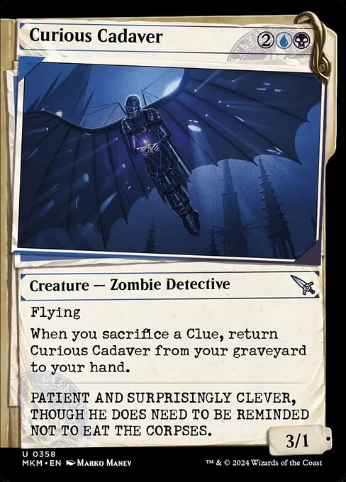 Curious Cadaver 358/286