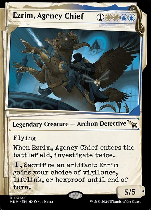 Ezrim, Agency Chief 360/286