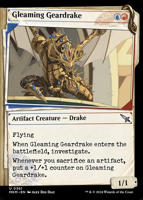 Gleaming Geardrake 361/286