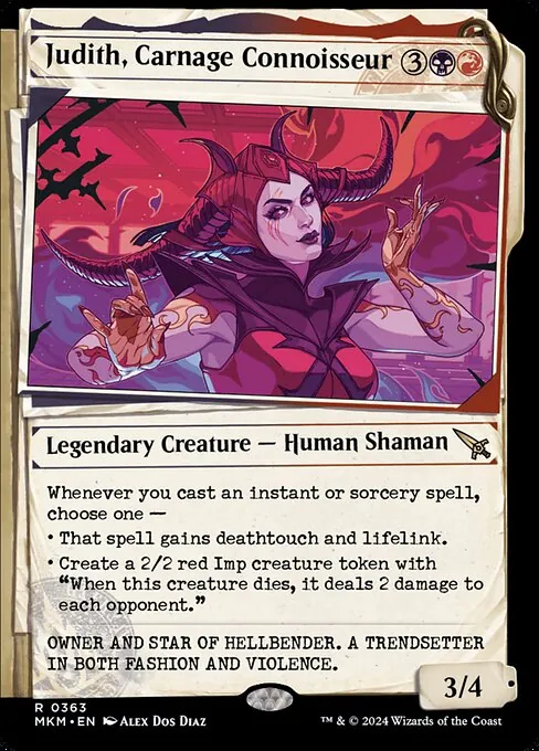 Judith, Carnage Connoisseur 363/286
