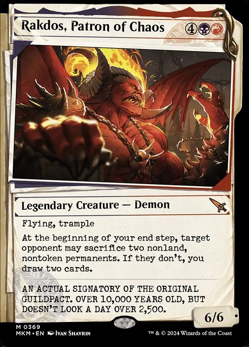 Rakdos, Patron of Chaos 369/286
