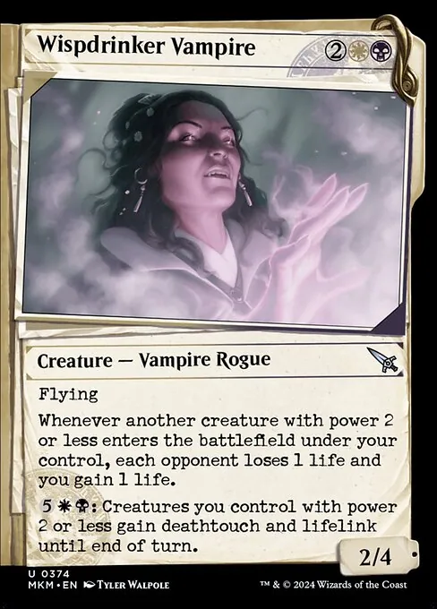Wispdrinker Vampire 374/286