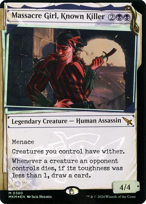 Massacre Girl, Known Killer 380/286