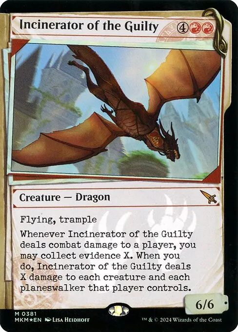 Incinerator of the Guilty 381/286