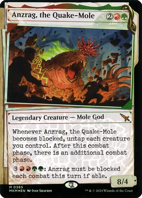 Anzrag, the Quake-Mole 385/286