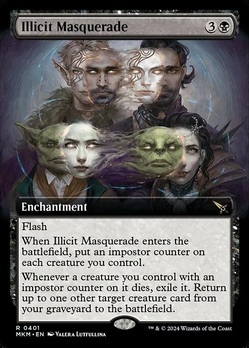 Illicit Masquerade 401/286