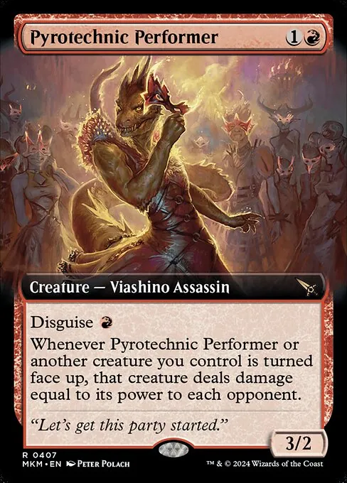 Pyrotechnic Performer 407/286