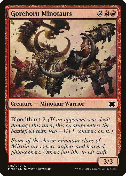 Gorehorn Minotaurs 116/249