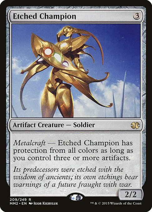 Etched Champion 209/249