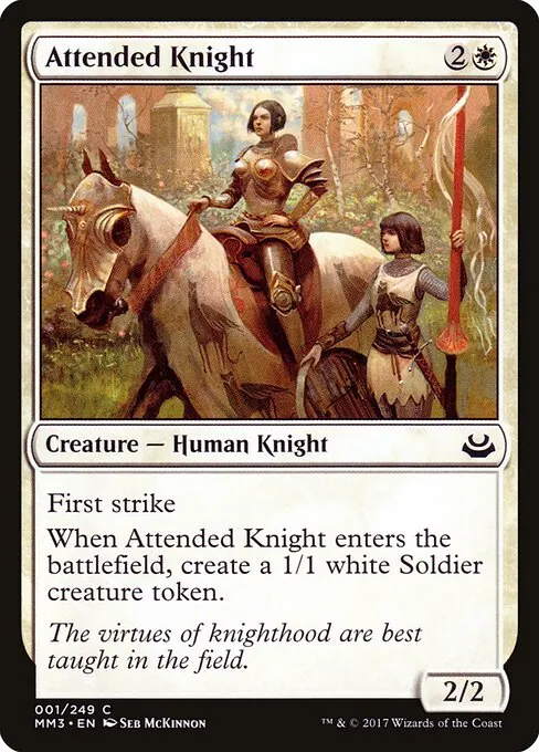 Attended Knight 001/249