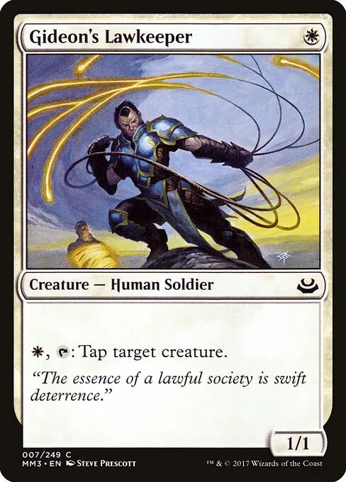 Gideon's Lawkeeper 007/249