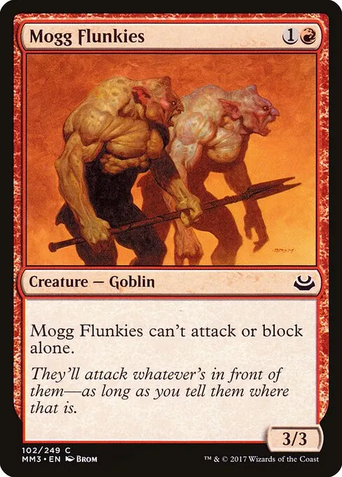 Mogg Flunkies 102/249