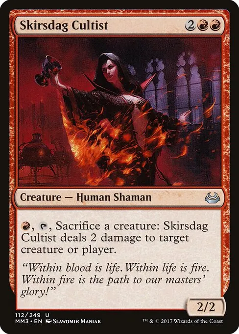 Skirsdag Cultist 112/249
