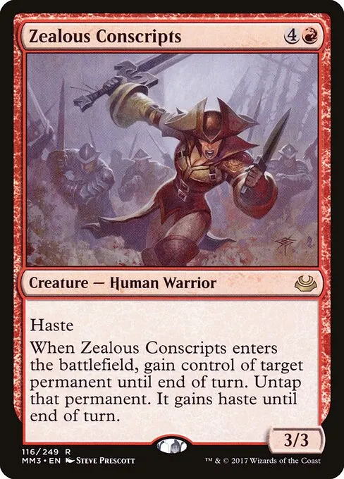 Zealous Conscripts 116/249