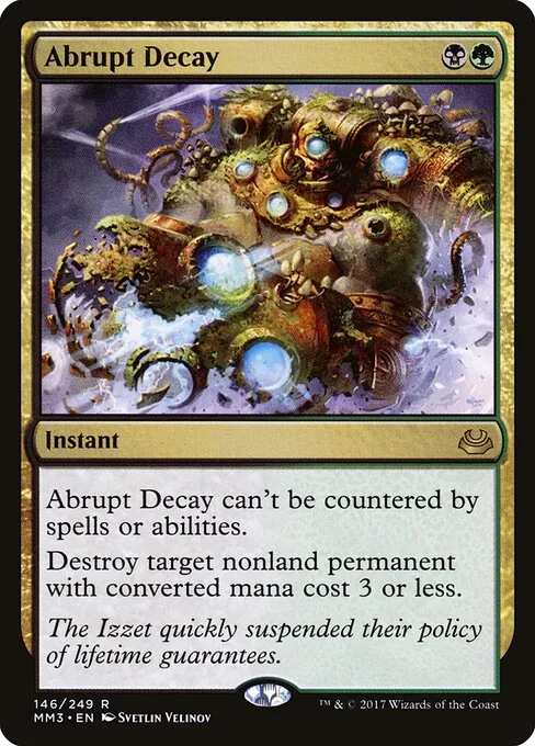 Abrupt Decay 146/249