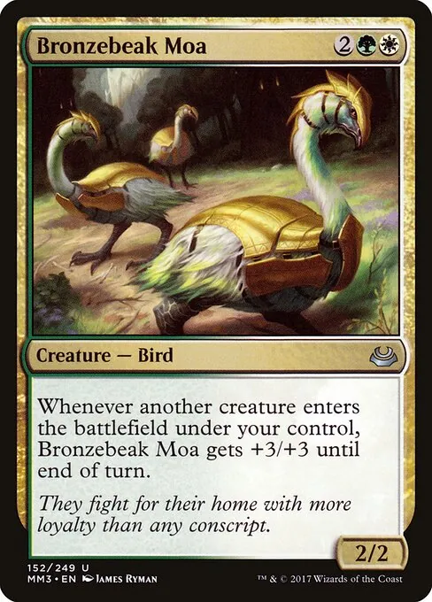 Bronzebeak Moa 152/249