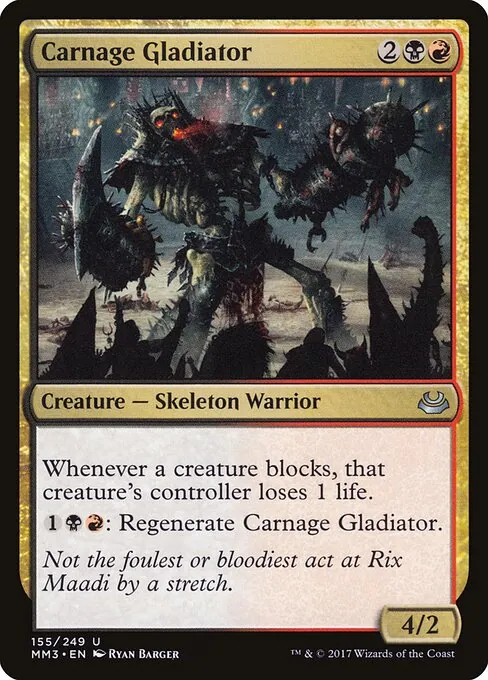Carnage Gladiator 155/249