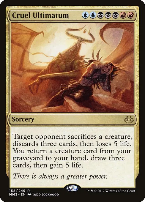 Cruel Ultimatum 158/249