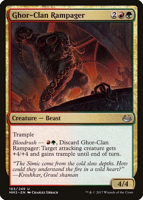 Ghor-Clan Rampager 165/249