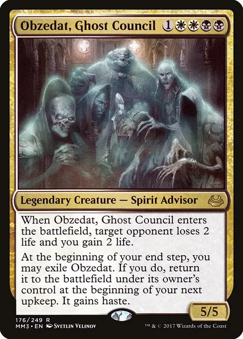 Obzedat, Ghost Council 176/249