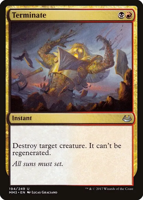 Terminate 194/249