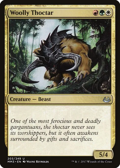 Woolly Thoctar 203/249
