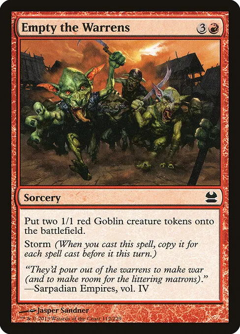 Empty the Warrens 112/229