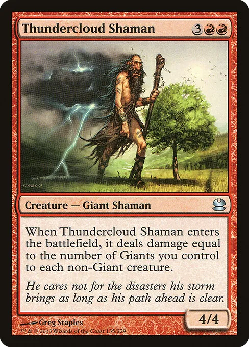 Thundercloud Shaman 135/229