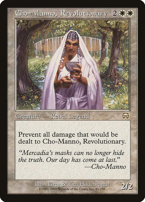 Cho-Manno, Revolutionary 011/350