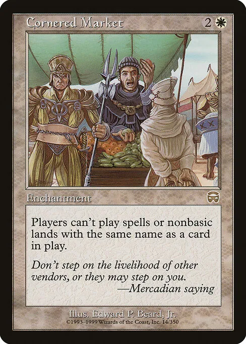 Cornered Market 014/350