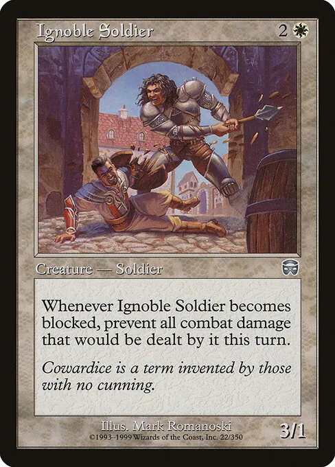 Ignoble Soldier 022/350
