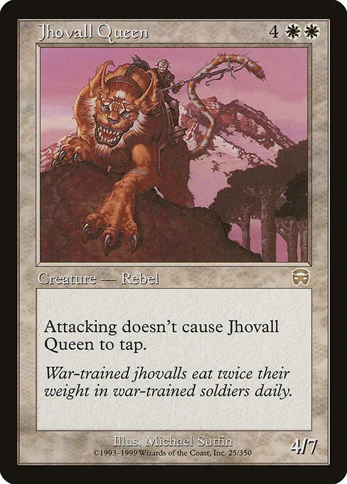 Jhovall Queen 025/350