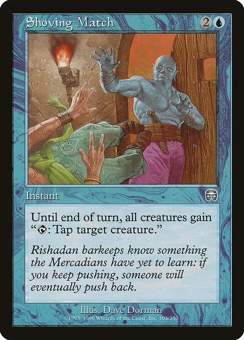 Shoving Match 103/350