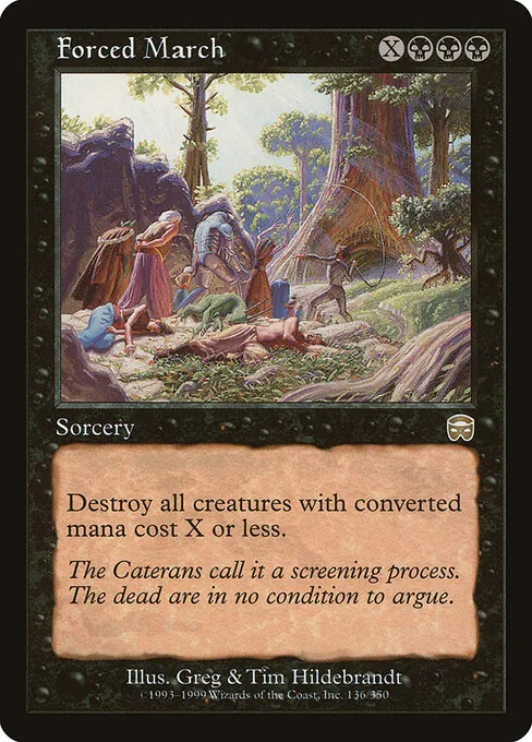 Forced March 136/350