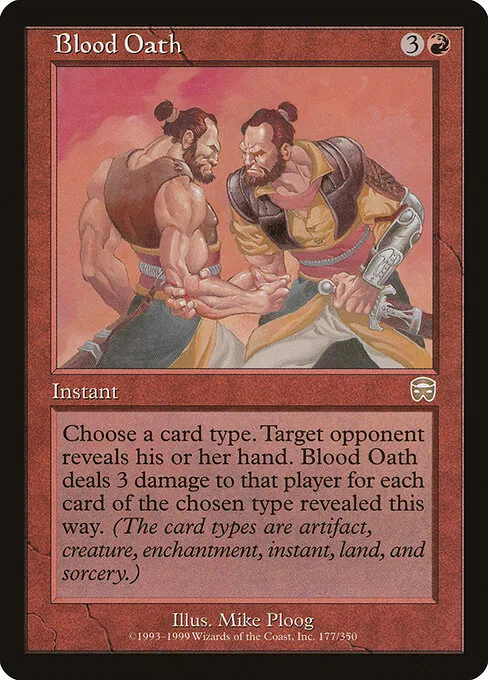 Blood Oath 177/350