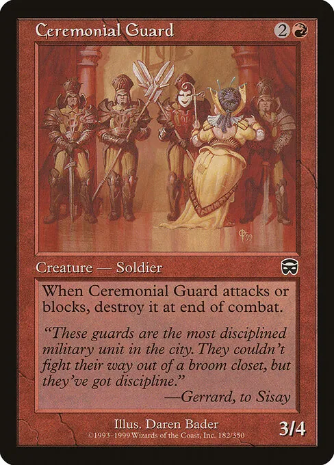 Ceremonial Guard 182/350