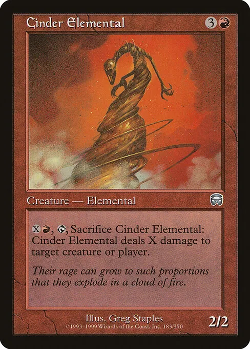 Cinder Elemental 183/350