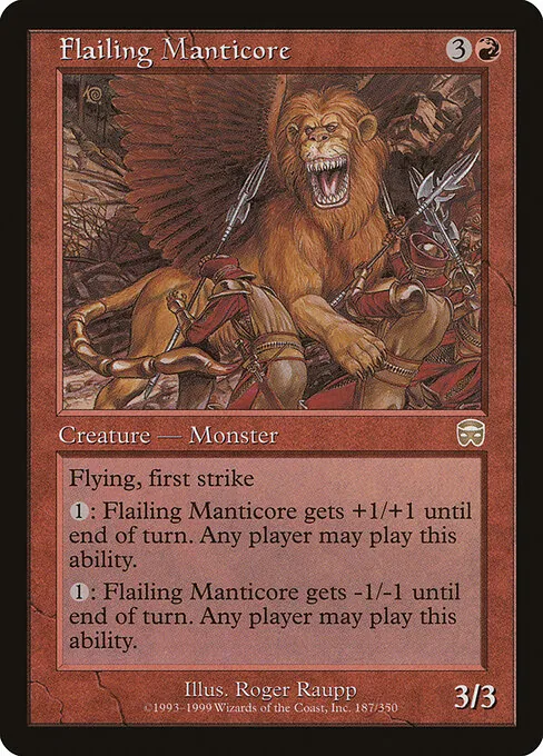 Flailing Manticore 187/350