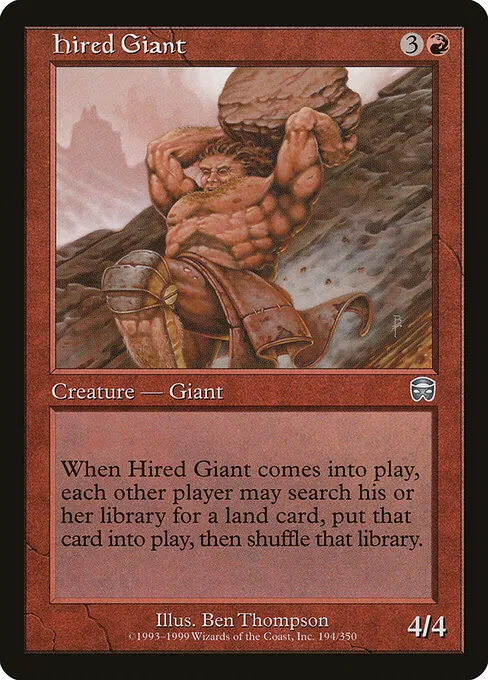 Hired Giant 194/350