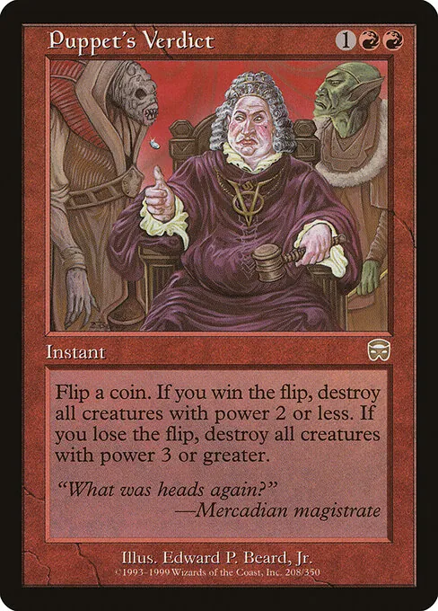 Puppet's Verdict 208/350