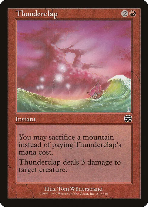 Thunderclap 219/350