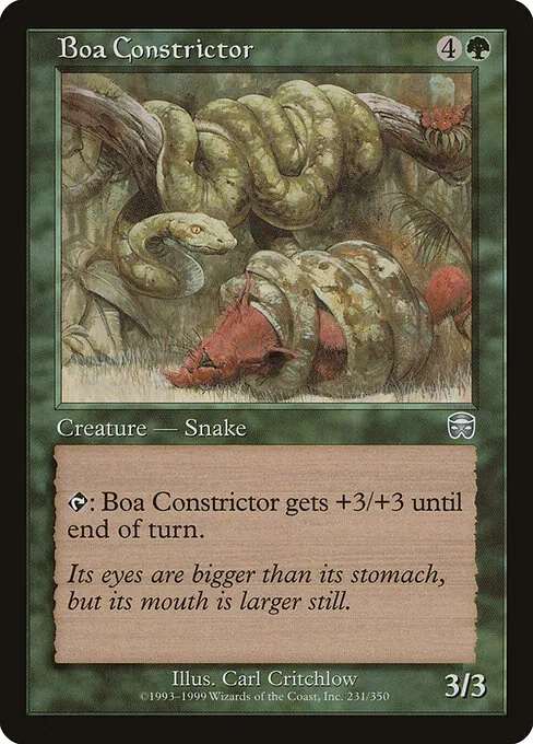 Boa Constrictor 231/350