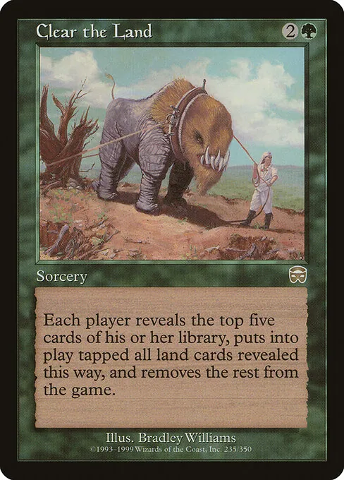 Clear the Land 235/350