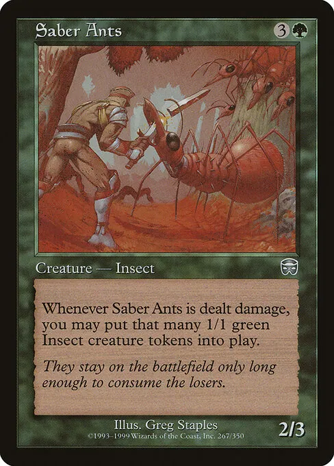 Saber Ants 267/350