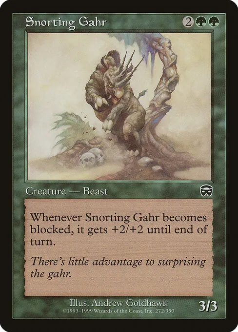 Snorting Gahr 272/350
