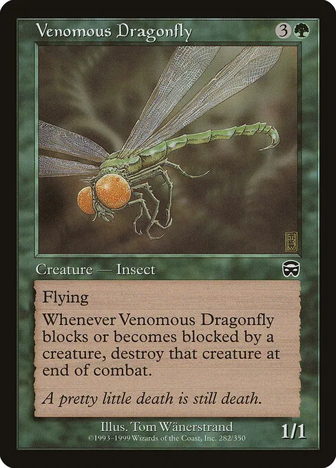 Venomous Dragonfly 282/350