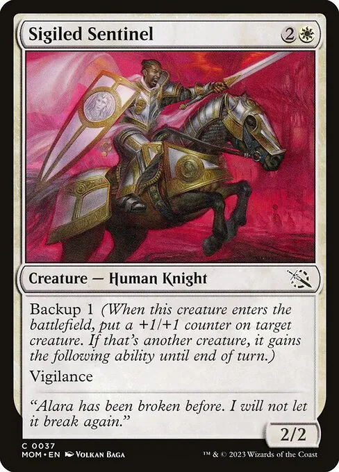 Sigiled Sentinel 037/306