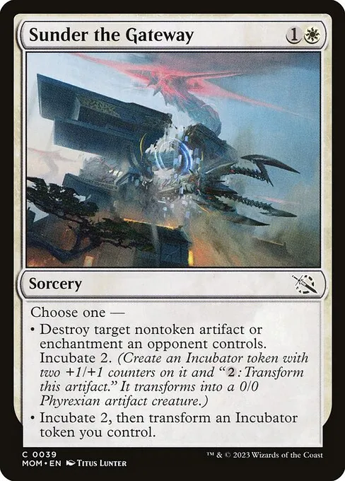 Sunder the Gateway 039/306